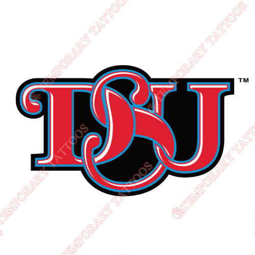 Delaware State Hornets Customize Temporary Tattoos Stickers NO.4252
